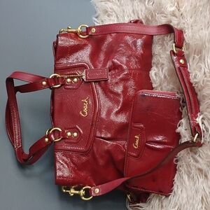Coach bag / wallet combo
